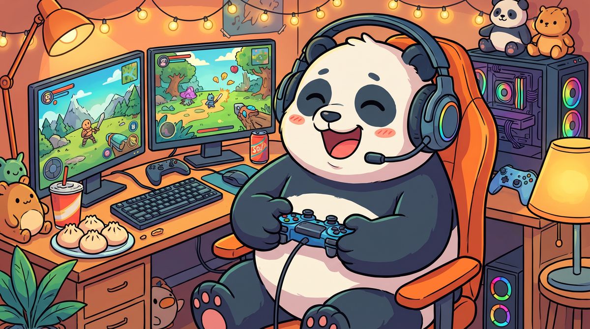 糖心vlog熊猫游戏视频